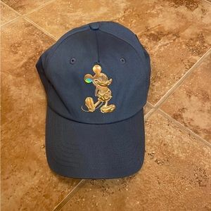Walt Disney World 50th Anniversary EARidescent Blue Mickey Mouse Baseball Hat
